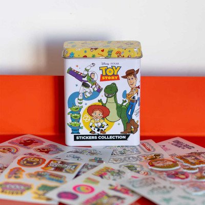 Stickers en lata x8 planchas Toy Story Wero