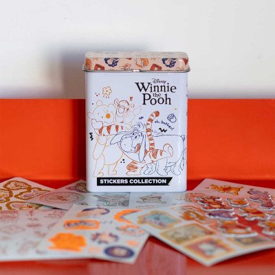 Stickers en lata x8 planchas Winnie the Pooh Wero