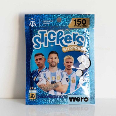 Stickers sorpresa x150 stickers AFA Wero