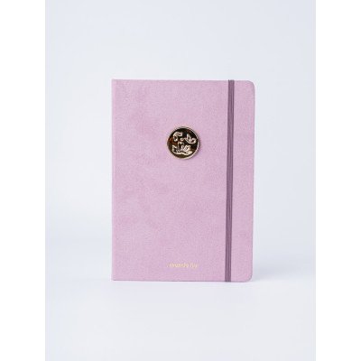 Cuaderno 14x21 cm Malbec Bullet Journal dusty pink x80 hojas FW