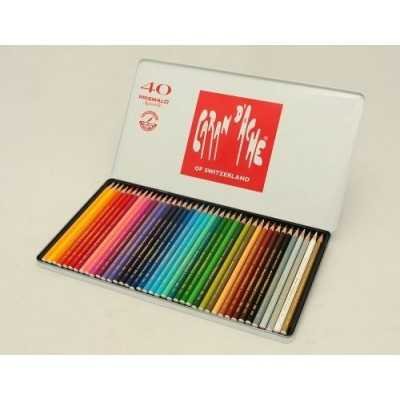 Lapiz prismalo lata x 40 colores CD'A