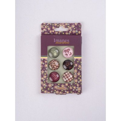 Imanes decorativos x6 unidades Malbec FW