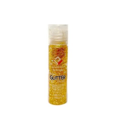 Glitter en gel pocket x20 gramos en blíster Oro Creativa