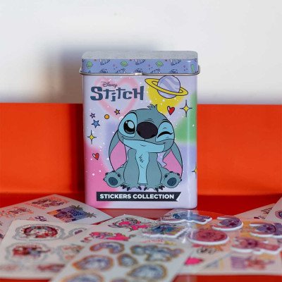 Stickers en lata Stitch x8 planchas Wero