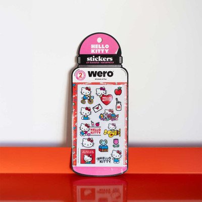 Stickers para botella Hello Kitty Wero