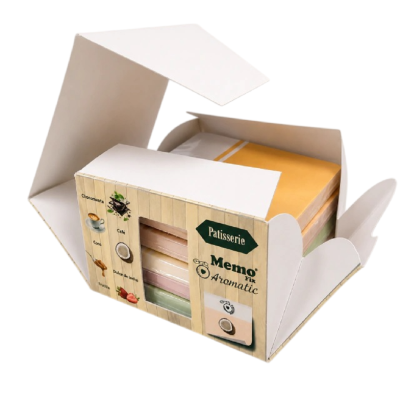 Notas adhesivas 74x74 mm perfumadas Patisserie cubo de 5 blocks surtidos x60 hojas Memo Fix