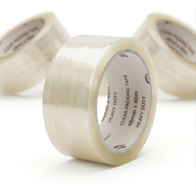 Cinta de Empaque 48 mm x40 metros TRANSPARENTE