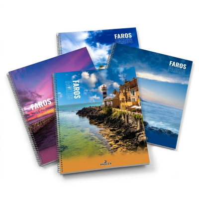 Cuaderno A4 con espiral x80 hojas cuadriculadas tapa flexible Prócer / Asamblea