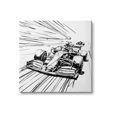 Bastidor preimpreso Formula 1 de 30x30 cm Fime