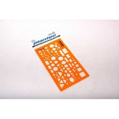 Plantilla Inyectada Profesional de Figuras Geométricas Flechas Mod. 2121 Plantec