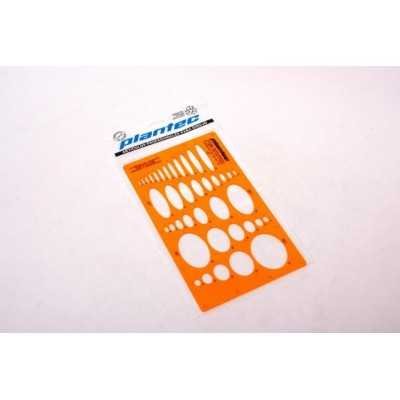 Plantilla Inyectada Profesional de Eclipses 10º, 20º, 30º, 40º, 50º Mod. 2124 Plantec