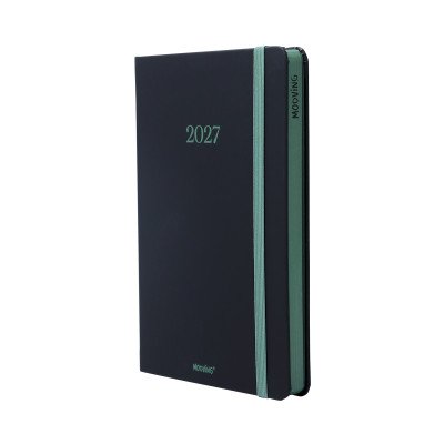 Agenda 15x21 cm semanal Notes deep blue encuadernada Mooving