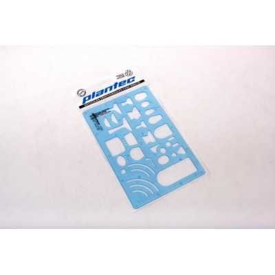 Plantilla Inyectada Profesional Sanitarios Escala 1:20 Mod. 2103 Plantec