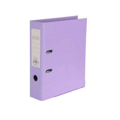 Bibliorato PVC A4 lila pastel