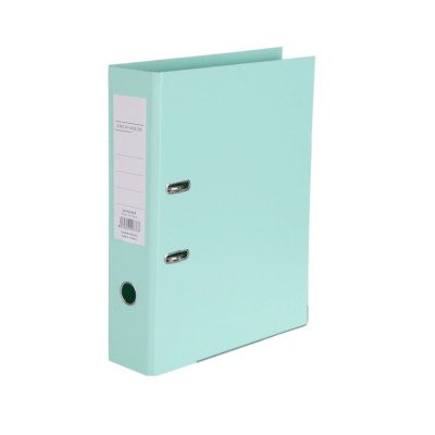 Bibliorato PVC oficio verde pastel