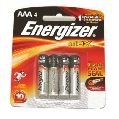 Pilas AAA Energizer x 4