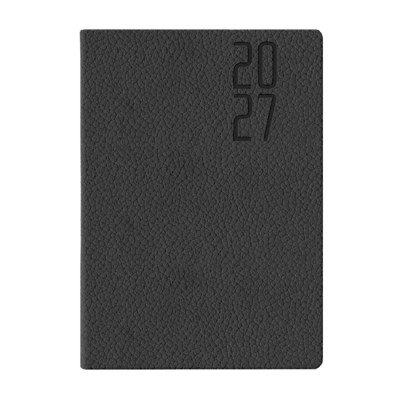 Agenda N°7 diaria Colfosco tapa semi rígida negro encuadernada Talbot