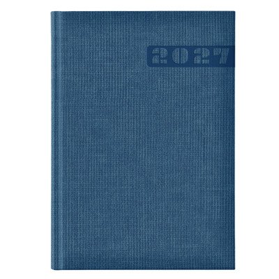 Agenda N°8 semanal Portofino azul encuadernada Talbot