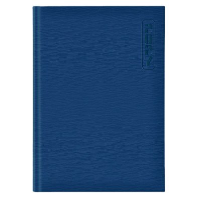 Agenda N°8 semanal Rivoli azul encuadernada Talbot