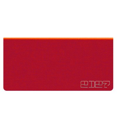 Agenda pocket semanal Colore bordo encuadernada Talbot