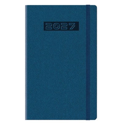 Agenda N°7 semanal Notes Adria azul con elastico encuadernada Talbot