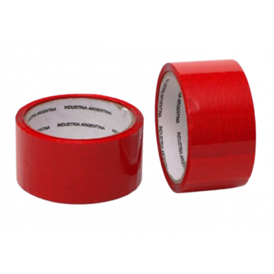 Cinta de Empaque 48 mm x40 metros ROJA