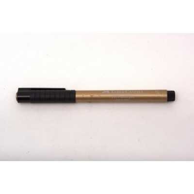 Marcador Pitt Artist Pen Color Oro punta redonda 1,5mm Faber-Castell