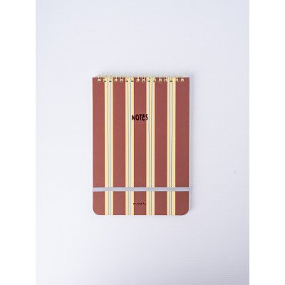 Libreta A5 con espiral Coffee Club notes x50 hojas rayadas FW