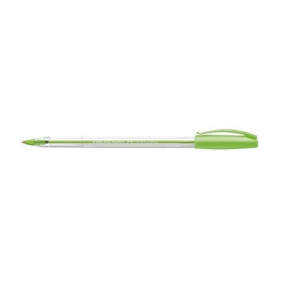 Bolígrafo 1mm Trilux verde claro Faber-Castell