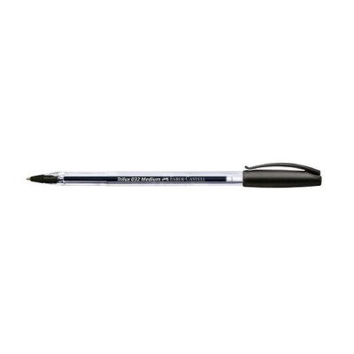 Bolígrafo 1mm Trilux negro Faber-Castell
