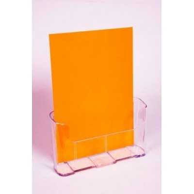 Portacatalogo A4 con base cristal Liggo