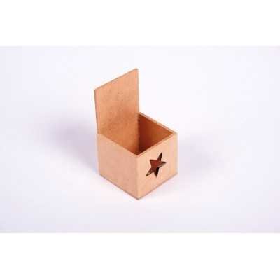 Cajon calado bajito Estrella 6x5x5cm El Tigre