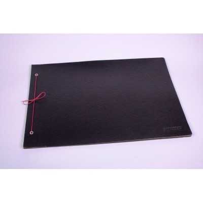 Carpeta nº 6 con cordon fibra negra