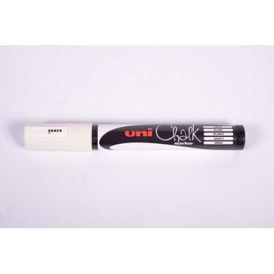 Marcador Posca Tinta Tiza Líquida 5M / 1.8-2.5mm Blanco (1400) Uni