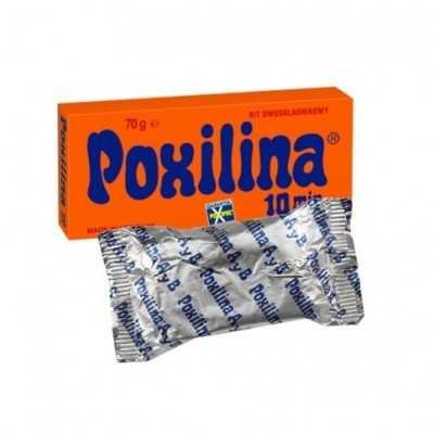 Adhesivo Epoxi 10 minutos x70 gramos Poxilina