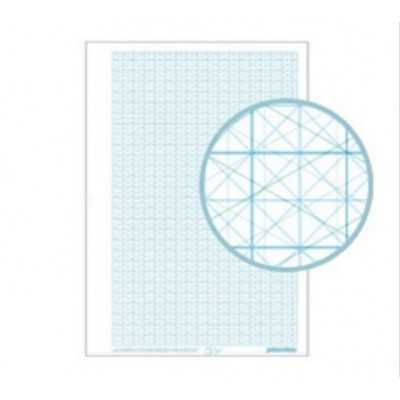 Papel milimetrado transparente A4 x 10 hojas Plantec